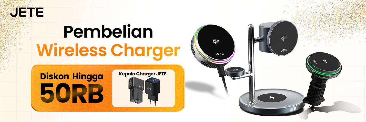 Promo Bundling Wireless Charger + Charger
